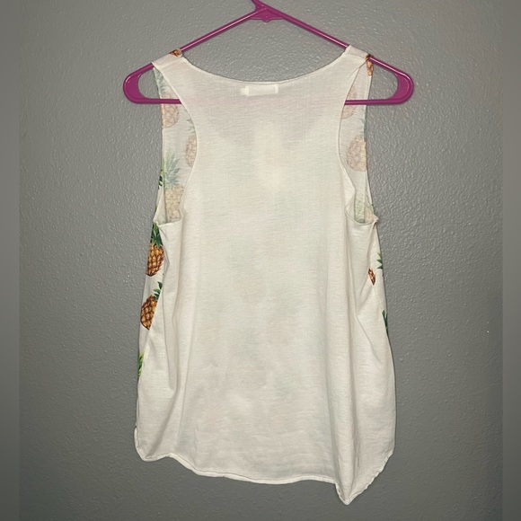 Pineapple Print Tank - Picture 2 of 4